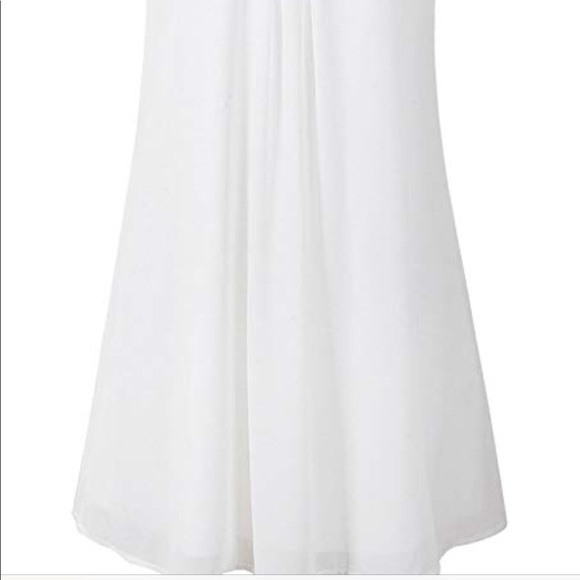 Women's Lace Loose Casual Chiffon Dress Large - Picture 3 of 3